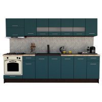 Bucatarie MARINA NEW 300 B Wenge / Decor 0244